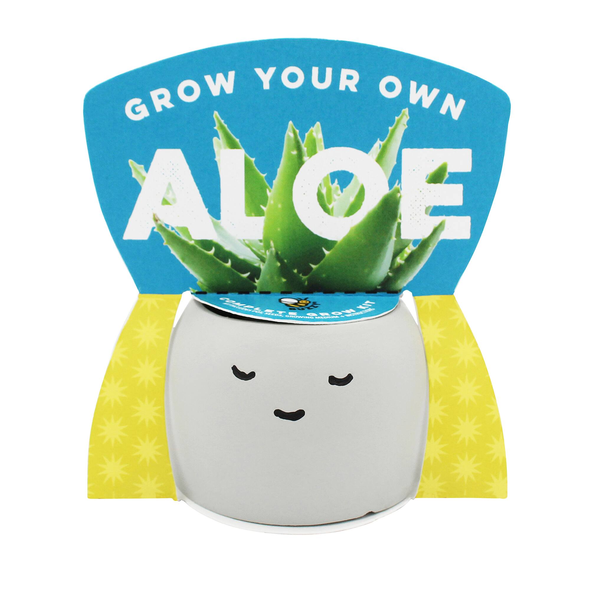 Buzzy® Peaceful Aloe Complete Grow Kit